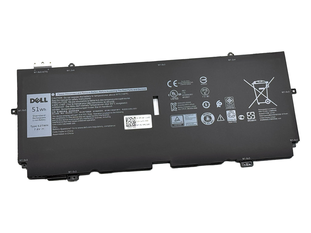 Battery Notebook Dell XPS 13 7390 9310 2-in-1 Series
