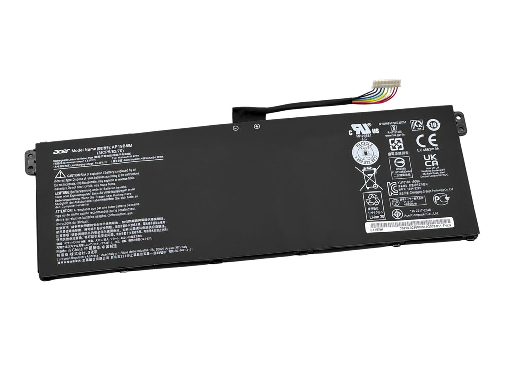 Battery Notebook Acer TravelMate P4 TMP414-51 Series AP19B8M