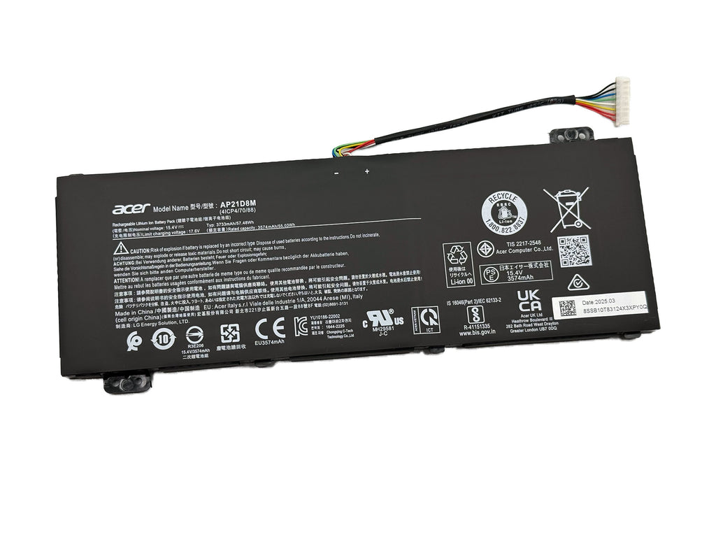 Battery Notebook Acer Nitro V15 ANV15-51 Series AP21D8M