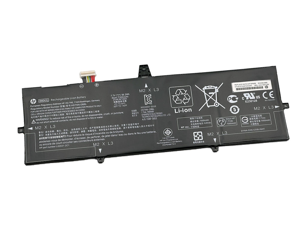 Battery Notebook HP EliteBook x360 1030 G3 Series BM04XL