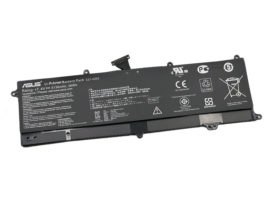 Battery Notebook Asus VivoBook X202 Series C21-X202