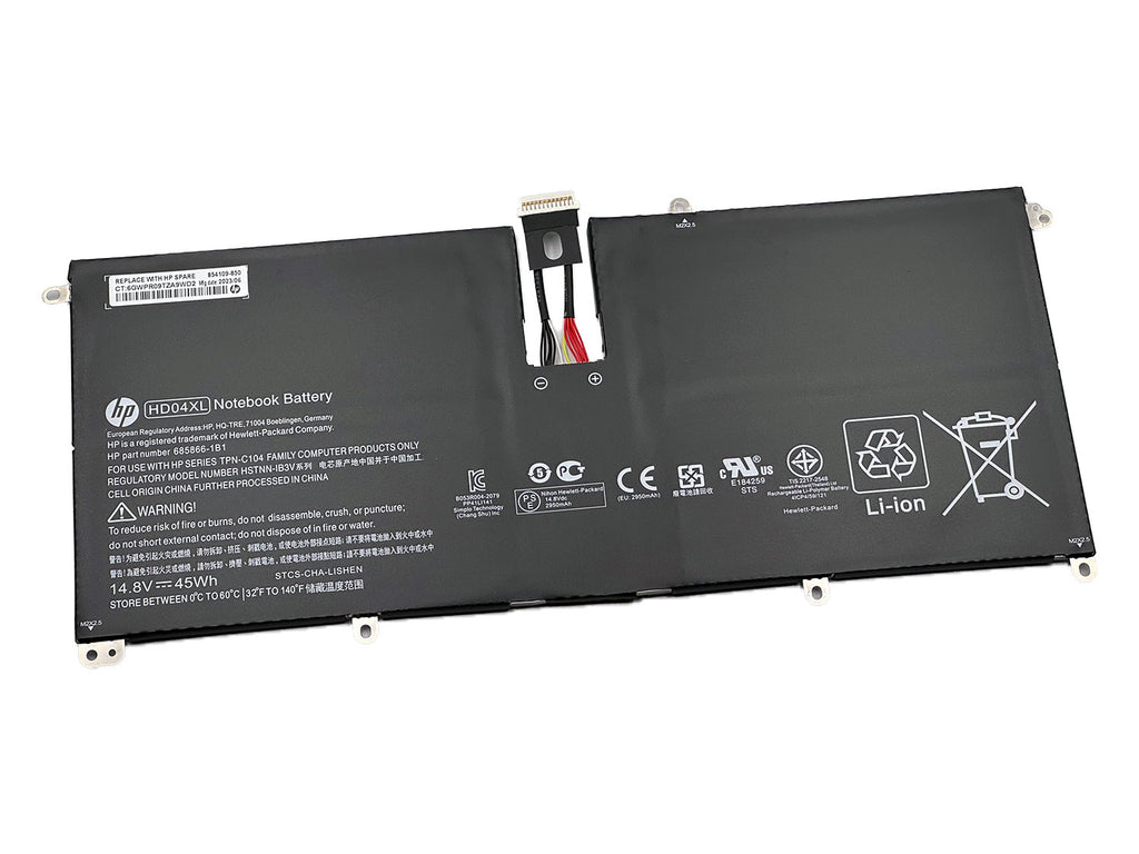 Battery Notebook HP Spectre XT 13 Series HD04XL