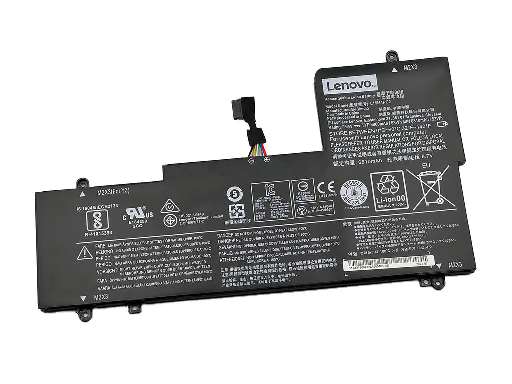 Battery Notebook Lenovo Yoga 710-14IKB Series L15M4PC2