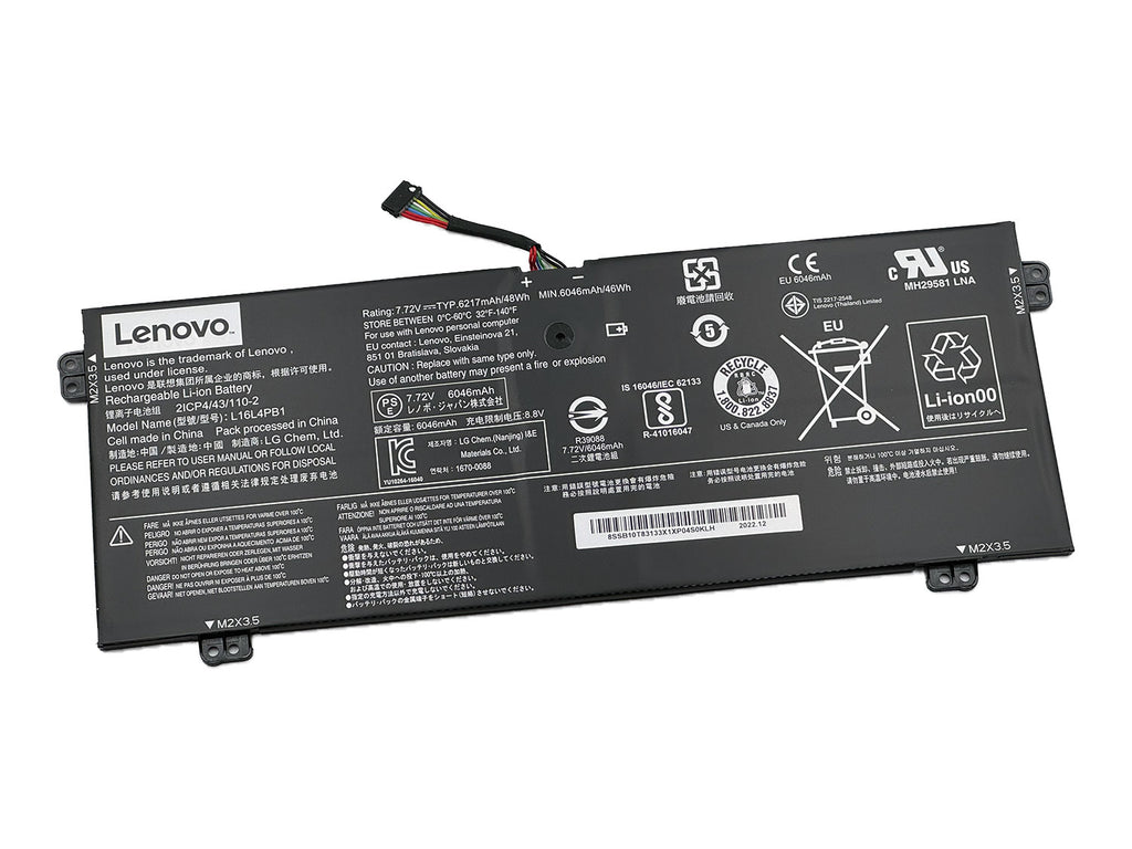 Battery Notebook Lenovo Yoga 730-13IWL Series L16M4PB1