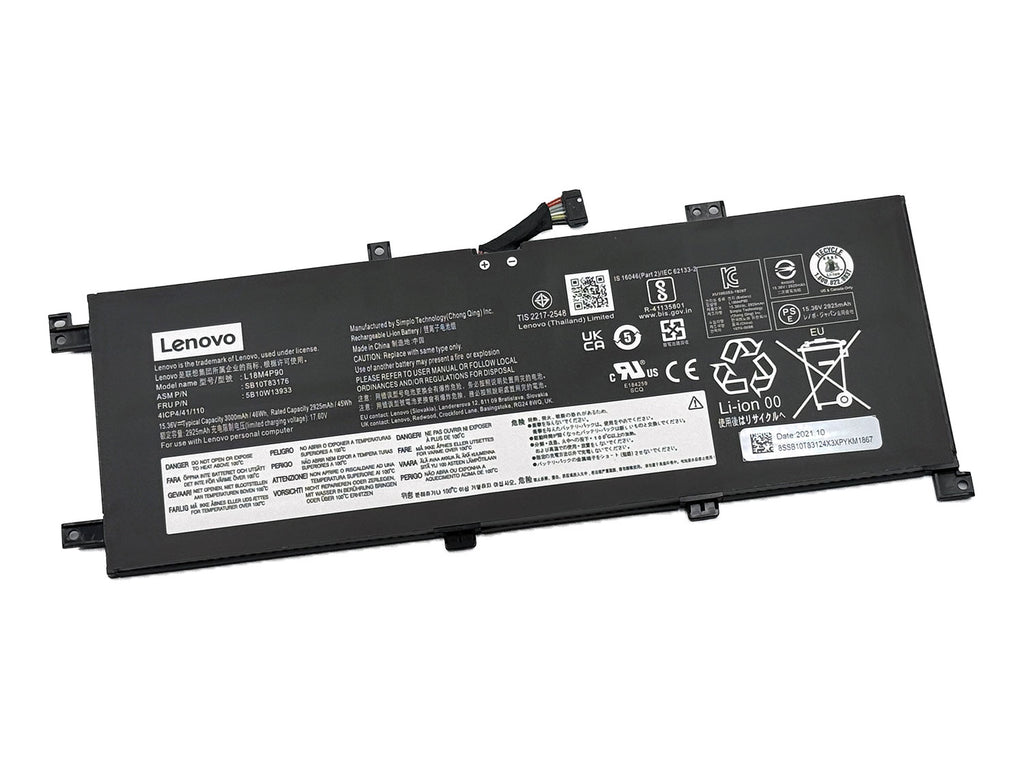 Battery Notebook Lenovo ThinkPad L13 Yoga Gen 1 2 Series