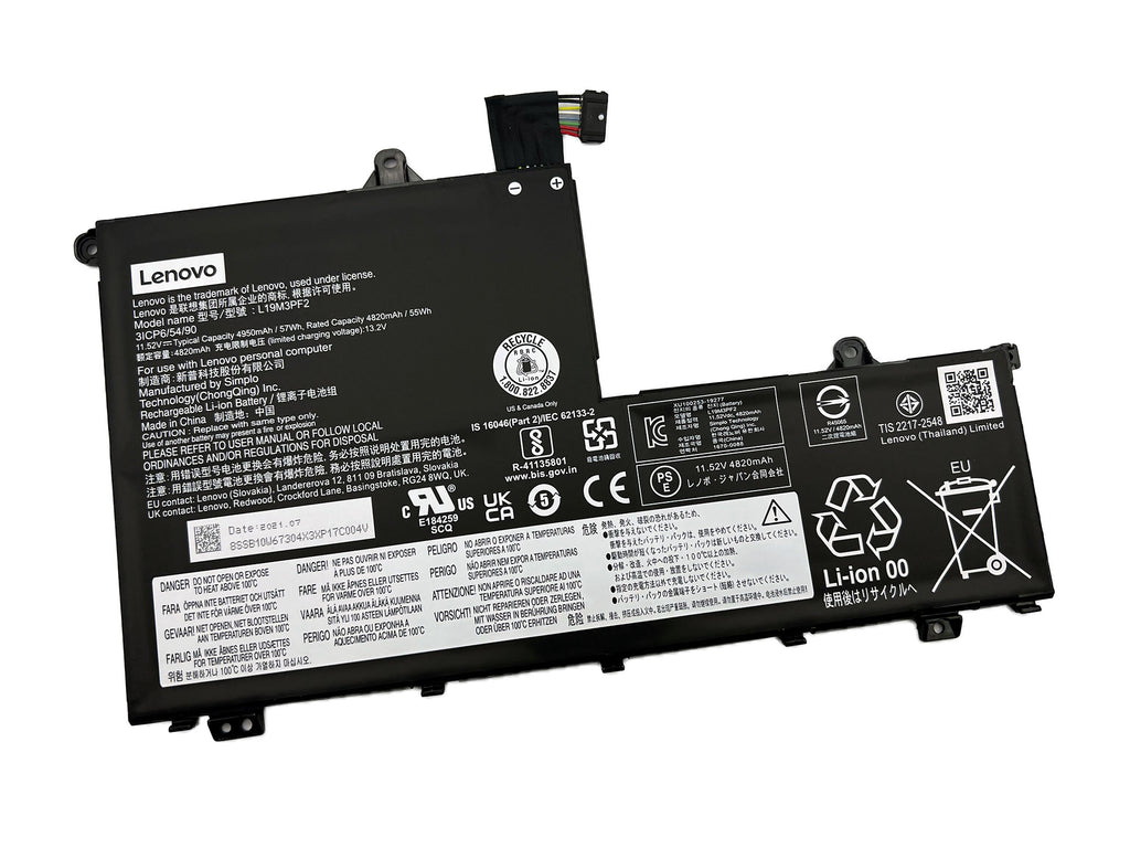 Battery Notebook Lenovo ThinkBook 14-IML Series L19C3PF1