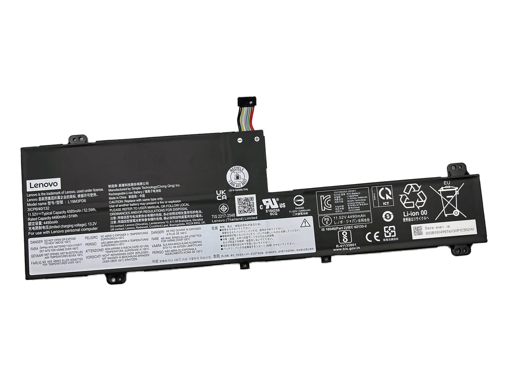 Battery Notebook Lenovo IdeaPad Flex 5-15IIL05 Series L19M3PD6