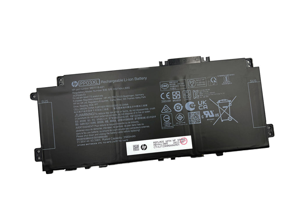 Battery Notebook HP Pavilion 13-bb Series PP03XL