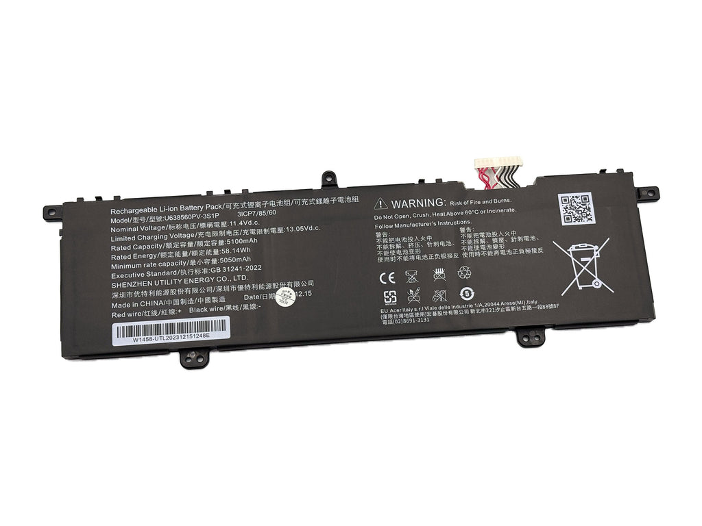 Battery Notebook Acer Aspire Lite AL16-51P Series