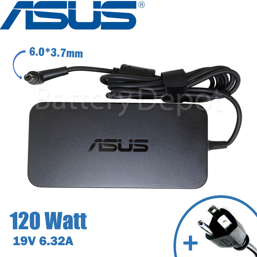 ASUS 120W 6.0x3.7 mm AC Adapter สายชาร์จ Asus อแดปเตอร์