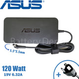 ASUS 120W 5.5*2.5mm AC Adapter สายชาร์จ Asus อแดปเตอร์