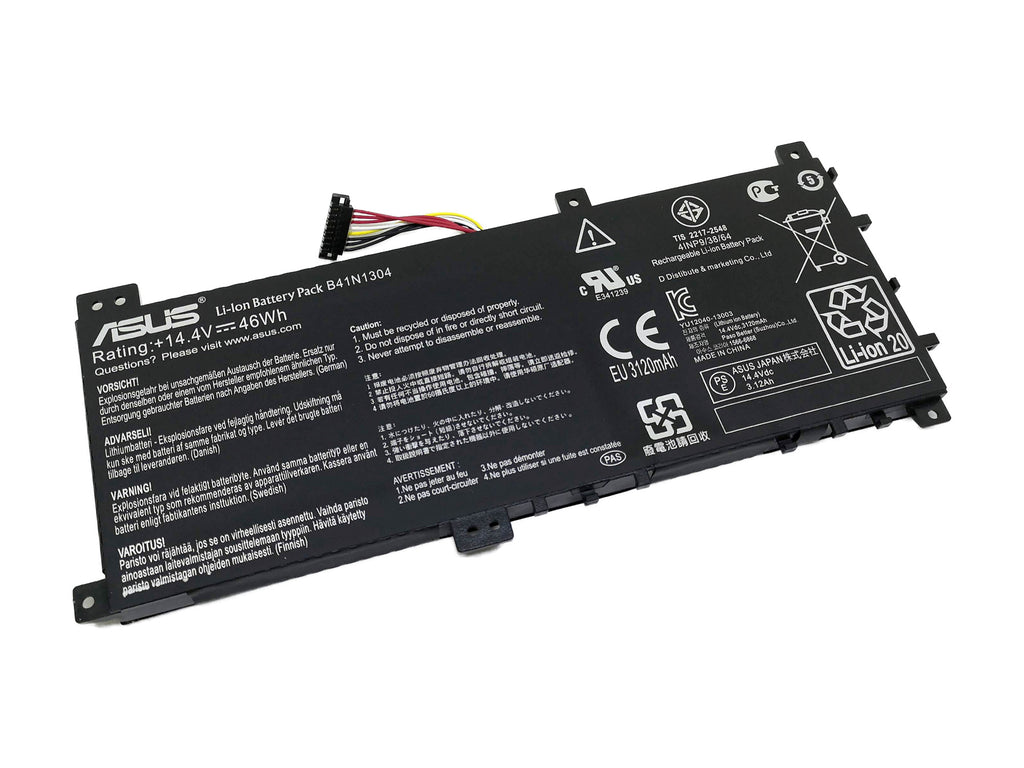Battery Notebook Asus VivoBook S451 Series