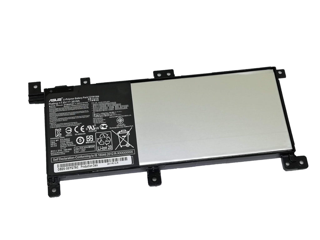 Battery Notebook Asus X556 K556 C21N1509 Series