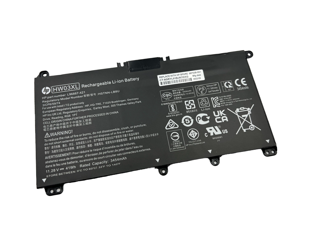 Battery Notebook HP Pavilion 15-EG Series HW03XL