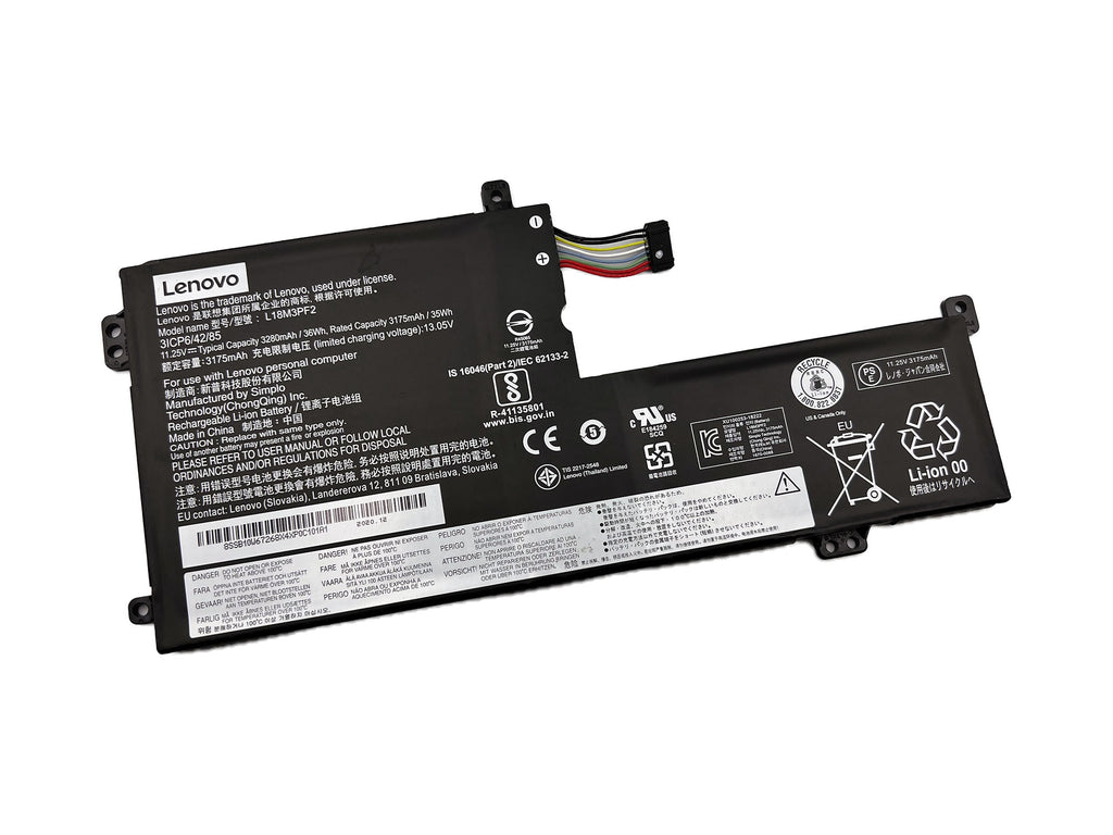 Battery Notebook Lenovo Ideapad L340-15IWL Series L18M3PF2