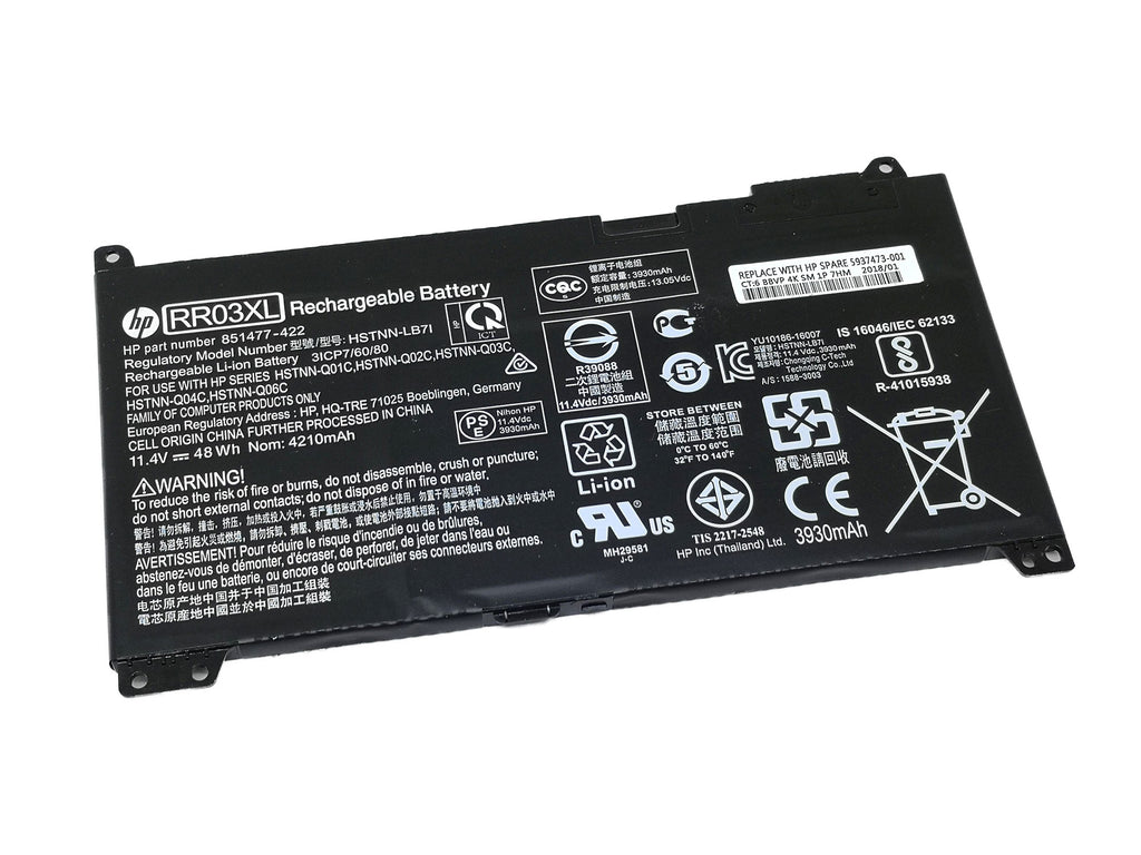 Battery Notebook HP Probook 440 G4 G5 Series : RR03XL