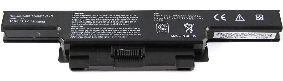 Battery Notebook Dell Studio 1450 Series