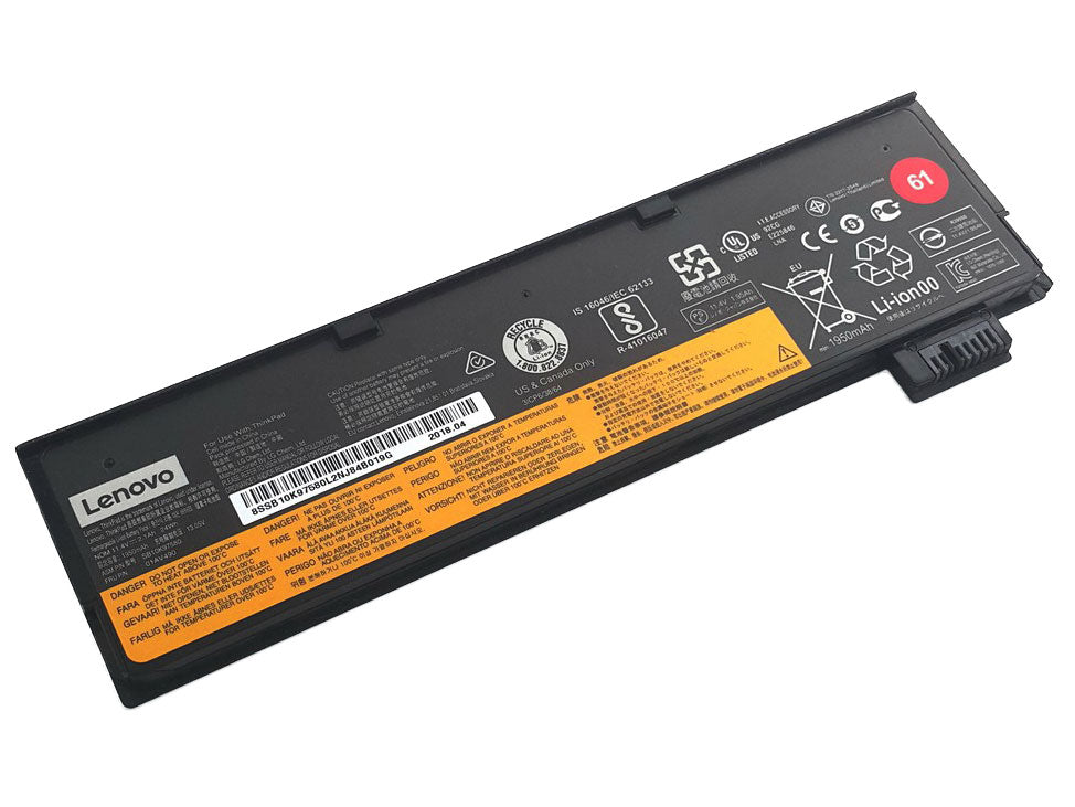 Battery Notebook Lenovo Thinkpad T470 T480 Series