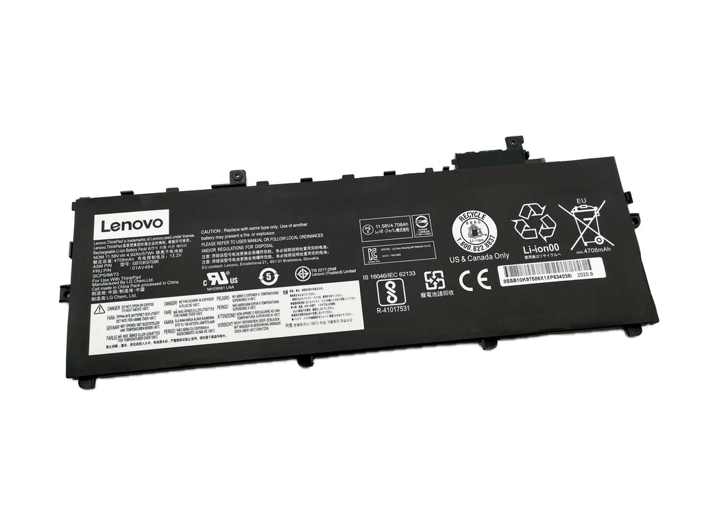Battery Notebook Lenovo ThinkPad X1 Carbon Gen5 / Gen 6 Series