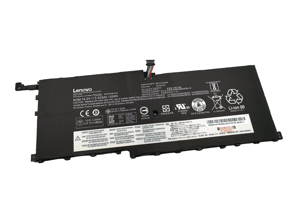 Battery Notebook Lenovo ThinkPad X1 Carbon Gen4 Series